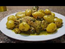 مرقة الدجاج بالبطاطا و الزيتون بدون بصل على الطريقة الاصلية التقليدية المغربية youtube food chicken meat