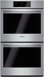Outside of gimmicky touch screens or cameras that let you check in on your milk and eggs, nothing has changed over the years. Bosch Hbl8651uc 30 Inch Double Electric Wall Oven With True Convection Ecoclean Quietclose Steeltouch 12 Cooking Modes Telescopic Rack And 4 6 Cu Ft Capacity Stainless Steel