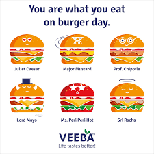 Celebrate international burger day on may 28 with one of the hottest and newest burgers, from veggie, chicken to chipotle beef stacks. Veeba On Twitter Choose Your Type This International Burger Day