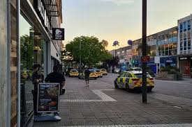 The incident is not terror related, and neither is the suspect on the run in plymouth. Five Youths In Police Custody After Feral Rampage In Plymouth City Centre Itv News West Country