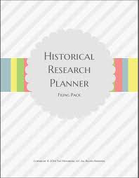 Theyre Here Historical Research Planner Filing Pack Is