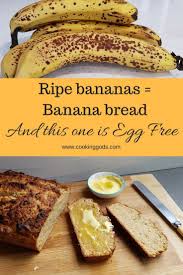 Egg Free Banana Bread Recipe Egg Free Recipes Banana Bread Banana Bread Recipes