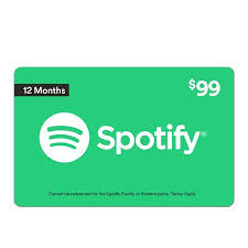 Spotify 99 12 Month Gift Card Email Delivery Walmart Com In 2020 Paypal Gift Card Walmart Gift Cards Virtual Gift Cards
