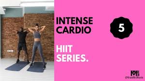 intense cardio workout home or gym