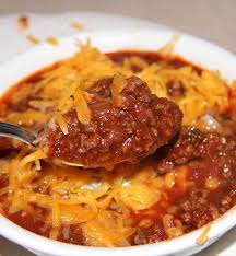 Chili Without Beans Is Full Of Beef Peppers Tomatoes And Spices It S So Flavorful And Just Right F Best Chili Recipe Basic Chili Recipes Chili Without Beans