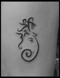 Artistic Ganpati Photo Black And White Om Shri Ganesh Tattoo Ganesh Tattoo Shiva Tattoo Design Om Tattoo