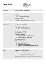 Contact information for a student resume: Student Cv Template A4