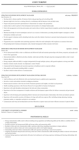 What does a business development manager do? Strategic Business Development Manager Resume Sample Mintresume