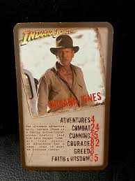 Indiana Jones™ Indy Jones Jr (Kingdom Variant) TOP TRUMPS UK EXCLUSIVE Game  Card