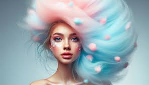 Last night about this time... a warm breeze with cotton candy colors ♡