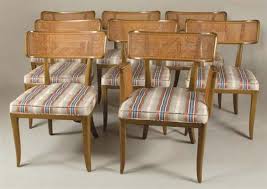 edward wormley for dunbar set of eight