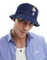 Cappello blu ralph lauren