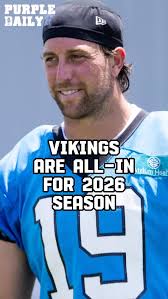 The Vikings are ALL-IN for 2026 👀