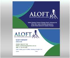 15% off with code zazpartyplan. Business Business Card Design For Aloft Roof Gutter Pressure Cleaning Services By Smart Designs Design 2896865