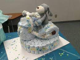 Diaper Motorcycle For Baby Shower Baby Shower Baby Hamper Diaper Gifts