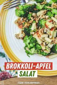 Brokkoli Apfel Salat Salat Rezepte Brokkoli Gesunde Vegane Rezepte Rezepte