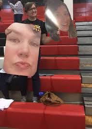 Faculty vs. Students basketball game held at Westwood