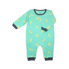 Lagom Kids Comfy Banana Pajama Jumpsuit