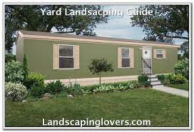 Tips For The Novice On How To Landscape Your Home Landscaping Lovers Mobile Home Landscaping Mobile Home Exteriors Single Wide Mobile Homes