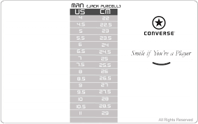 converse jack purcell size chart offerzone co uk