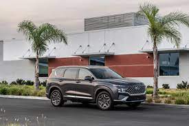 The 2021 hyundai santa fe gas mileage reaches up to 28 mpg on the highway, with even stronger specs offered on the hybrid variant. 2022 Hyundai Santa Fe Plug In Hybrid Claims 33 Mpg 30 Mile Range
