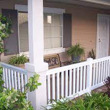 Weatherables Riviera 3 5 Ft H X 6 Ft W White Vinyl Railing Kit Cwr T42 E6 The Home Depot Front Porch Makeover Porch Makeover Porch Remodel