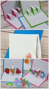 Build Your Own 3d Card With Free Pop Up Card Templates The Kitchen Table Classroom Video Video Pop Up Card Templates Diy Pop Up Cards Pop Up Cards
