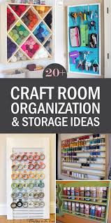 This will help us avoid clutter, the unnecessary usage of space, and having an unruly working environment. 20 Craft Room Organization And Storage Ideas Scrapbook Room Organization Craft Storage Sewing Room Decor