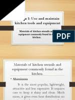 We should know about kitchen equipment list and their uses. Kitchen Utensils Ppt Cookware And Bakeware Knife