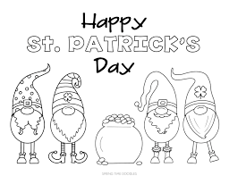 Patrick's day, thanksgiving, presidents' day, hanukkah, new year's eve and more. St Patrick S Day 2020 Free Coloring Pages