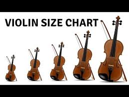 how to choose the right violin size