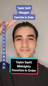 Taylor Swift "Midnights" Favorites In Order #fyp #taylorswift #Swift #...