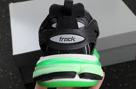 Balenciaga Track Sneakers Black And Green Balenciaga Track Trainer Glow Black Neon Green