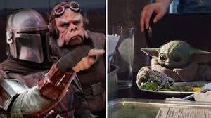 Baby yoda is from the mandalorian an space western web television series that premiered on disney+ baby yoda could be the love child of yoda and yaddle from the phantom menace. 28 Baby Yoda Memes Template Factory Memes