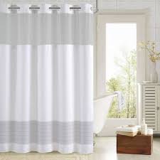 Product Image For Hookless Aruba Pleats Color Block Shower Curtain Hookless Shower Curtain Fabric Shower Curtains Green Shower Curtains