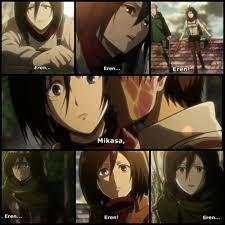 Mikasa And Eren Story Attack On Titan Eren And Mikasa Anime