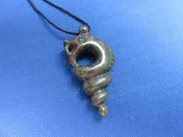 African Jewelry Zimbabwe Nyaminyami River God Verdite Pendant Necklace G African Jewelry Verdite Necklace
