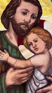 Jesus and Joseph Art