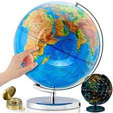 Check spelling or type a new query. World Globe With Illuminated Constellations 13 Light Up Globe For Kids Adults Interactive Earth Globe Makes Great Educational Toys Office Supplies Teacher Desk D Cor More By Get Life Basics