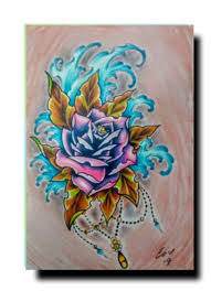 Mermaid tattoo drawing designs are a symbol of femininity and intuition. Rose Tattoo Drawing By Eoin Oriain Saatchi Art