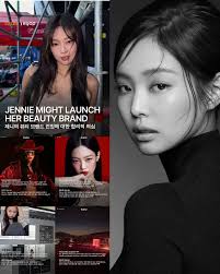 According to Industry sources, JENNIE may be preparing to launch her own  beauty brand. JENNIE owns the trademark 'Jennie Ruby Jane' under 10  categories including cosmetics, jewerly,clothing,shoes and hats.
