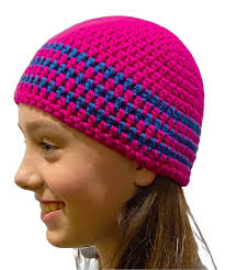 Basic Beginner Crochet Beanie Pattern WM2096