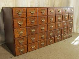 It has to be a functional object as well; Oak 35 Drawer Card Index Filing Cabinet Wine Rack Antiques Atlas
