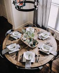 Mom I Thought We Were Having Chicken Nuggets Not Leaves We Re Obsessed With Our Mane Round Dining Room Table Round Dining Table Decor Round Dining Room