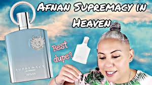Afnan Supremacy in Heaven | KILLER SMV Dupe for Cheap! | Glam Finds |  Fragrance Reviews | - YouTube