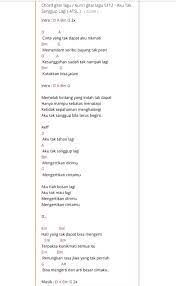 Chord Lagu Indonesia Photos Facebook