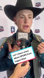 Thank you, Logan Hay, for taking time to explain your choice of spur with  @Stall High! Want to learn how to #rodeo #anxiety #free in #2023?? Download  the #stallhighapp! 🤠📲 @stall.high @lasvegasnfr ...