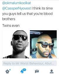 Cassper nyovest was born in mafikeng (north west province's capital city) on the 16th of december. Casspernyovest We Are Twins My Broer