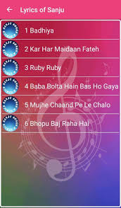 Sanju Songs Lyrics For Android Apk Download Bhopu baj raha hain (sanju). sanju songs lyrics for android apk