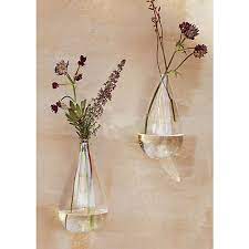Download the perfect glass flower pictures. Wall Mounted Teardrop Vase Glass Wall Vase Glass Vase Decor Wall Vase